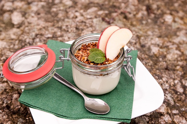On the Go Yogurt Breakfast